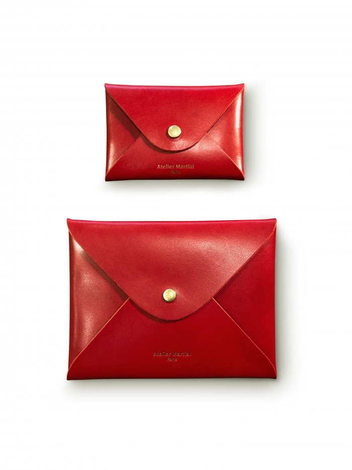 Pochette rouge