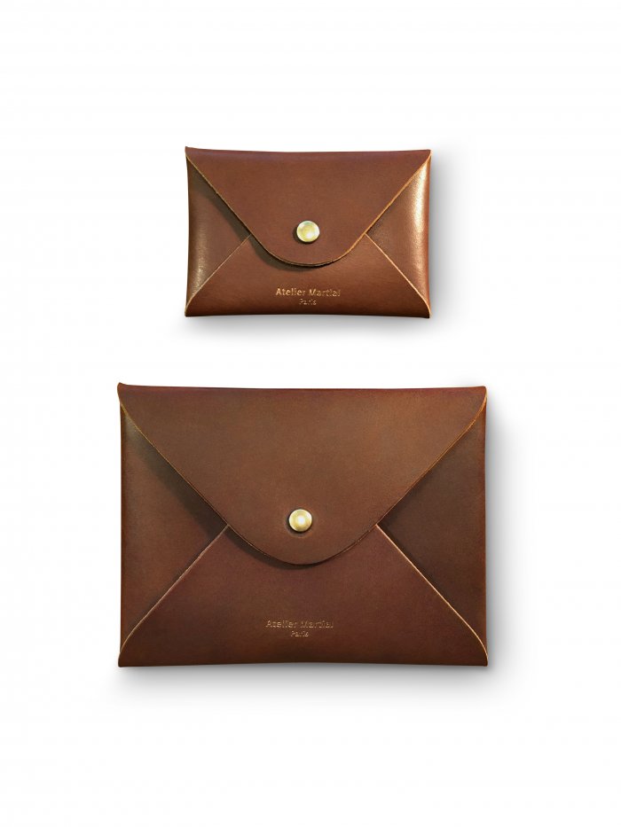 Pochette marron